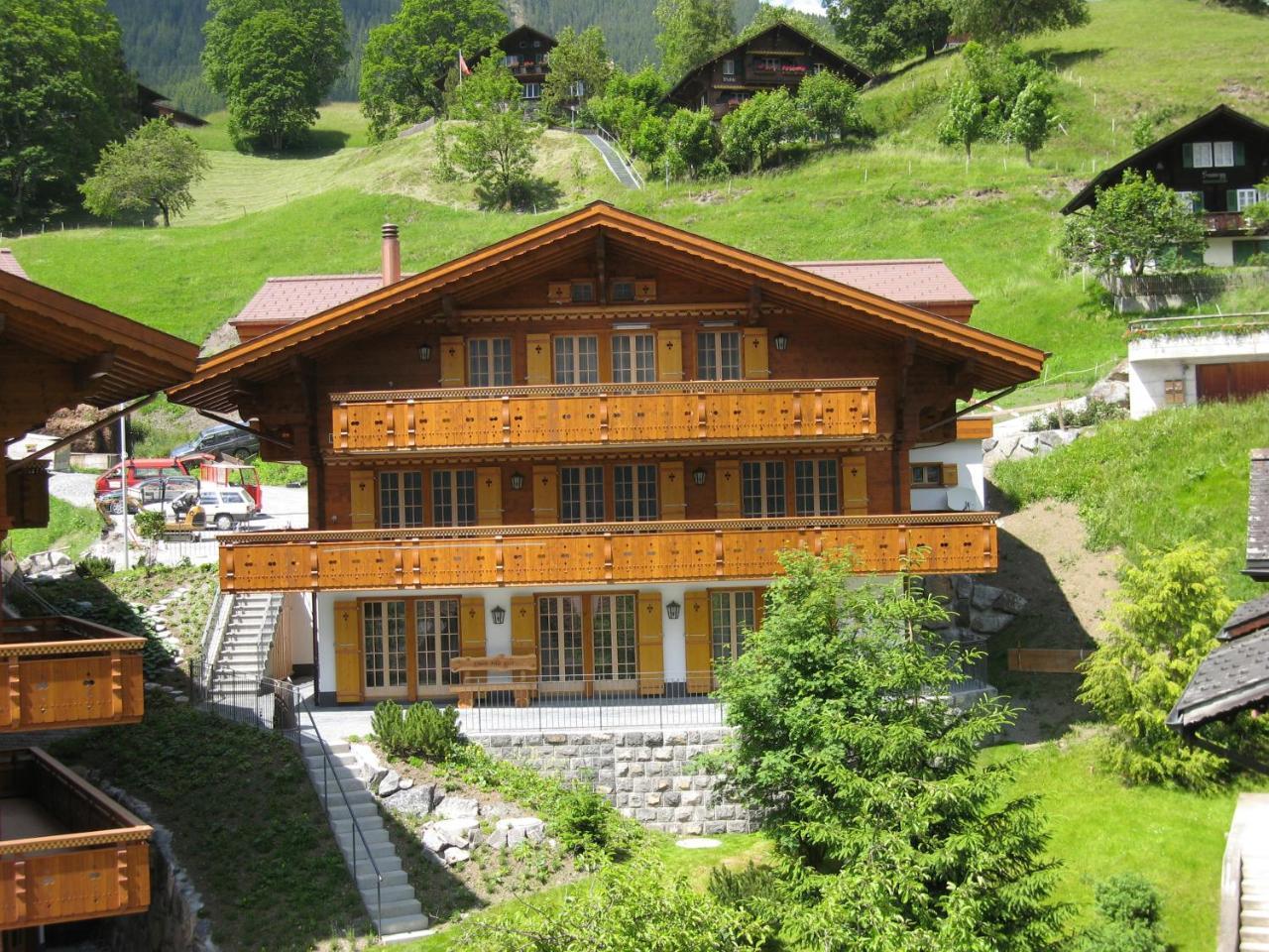 Apartment Felix - Griwa Rent Ag Grindelwald Eksteriør billede